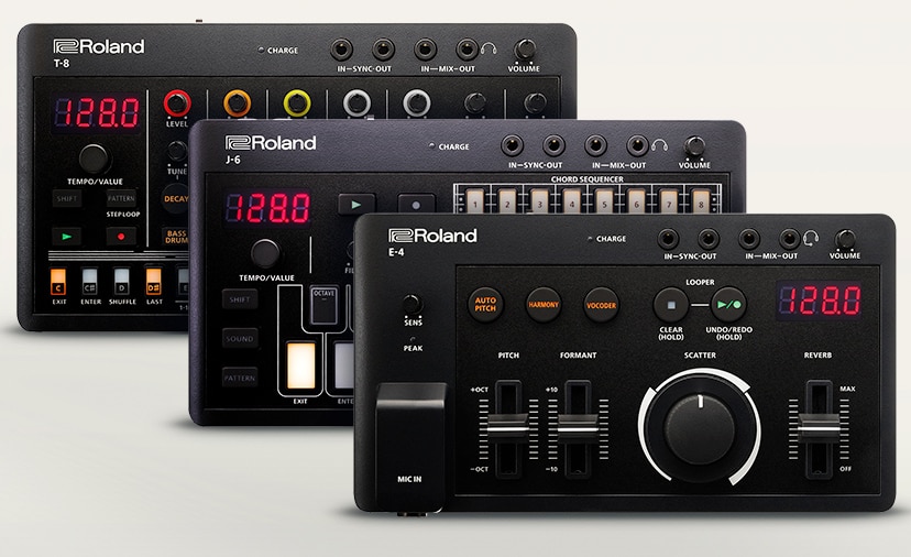 New Roland AIRA Compact Series. A full production and performance setup in pocket-sized designs. Shop Now