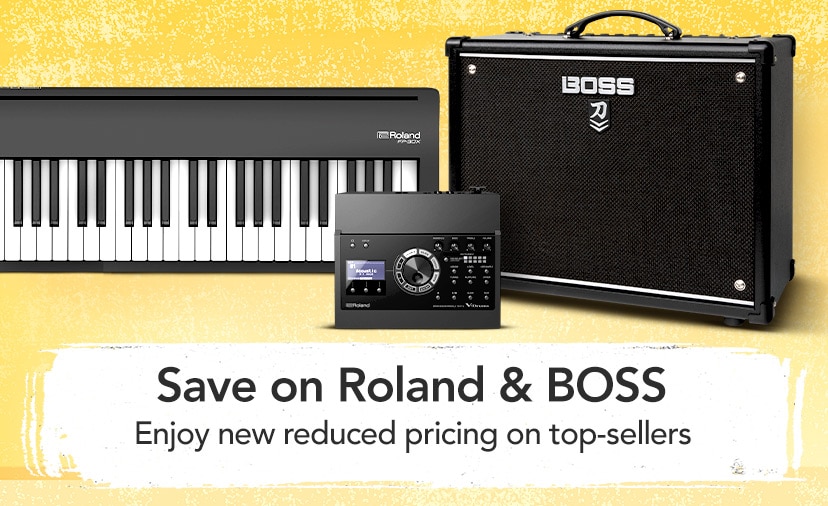 Save on Roland & BOSS. Score limited-time deals, plus enjoy new reduced pricing on top-sellers. Shop Now