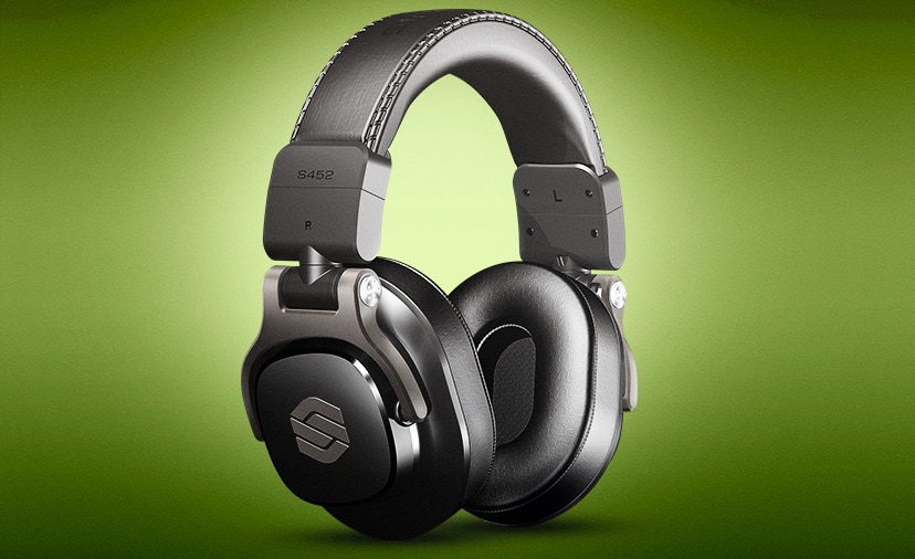 New Sterling Audio S452. Studio reference headphones with full, balanced bass response. Shop Now