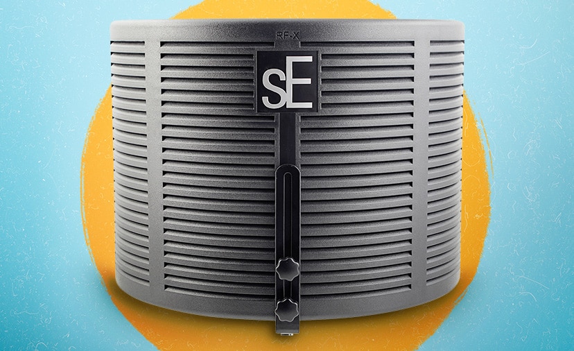 sE Electronics Reflexion Filter X. Capture clean recordings with this easy-to-install, 4-layer acoustic filter. Shop Now