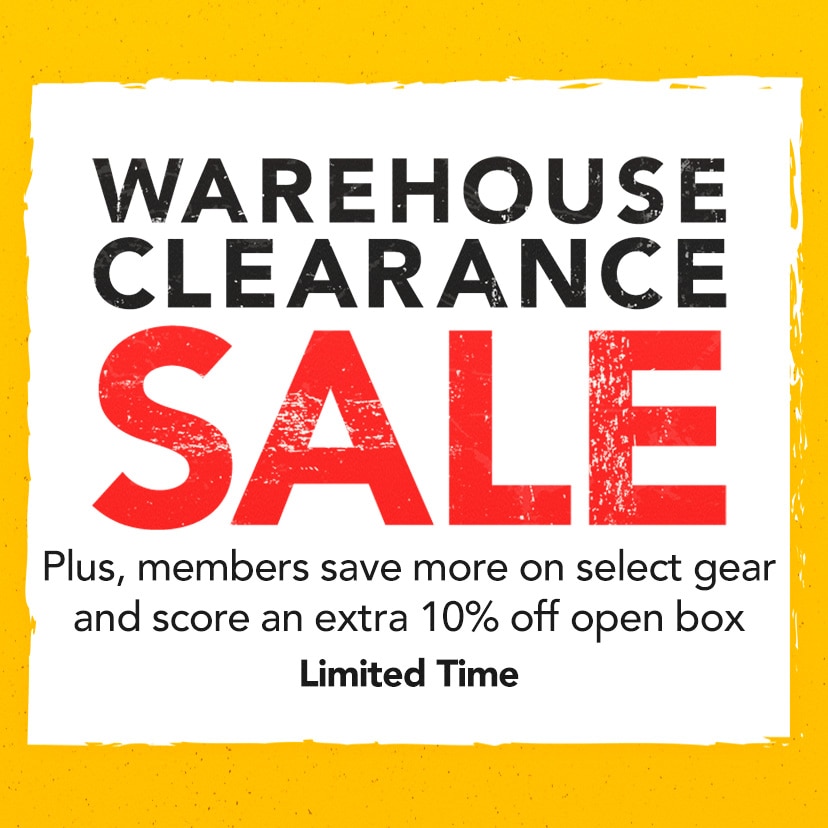 Our Warehouse Clearance sale is now live - Musician's Friend