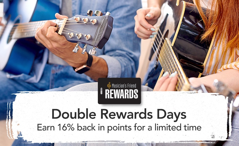 Double Rewards Days. Earn 16% back in points on select gear for a limited time. Shop Now  Earn 16% back in points for a limited time Double Rewards Days l k SR ' 