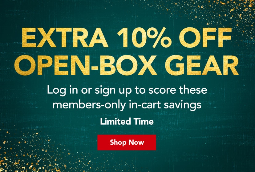 Open-Box Gear. The easiest way to find what you need for less. Shop now