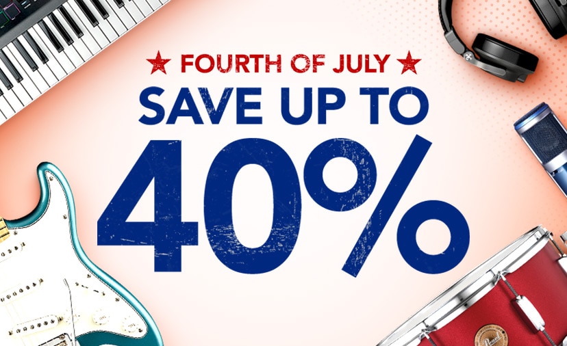 Fourth of July. Save up to 40%. Go big with firework-worthy discounts. Thru July 5. Shop Now or call 877-560-3807