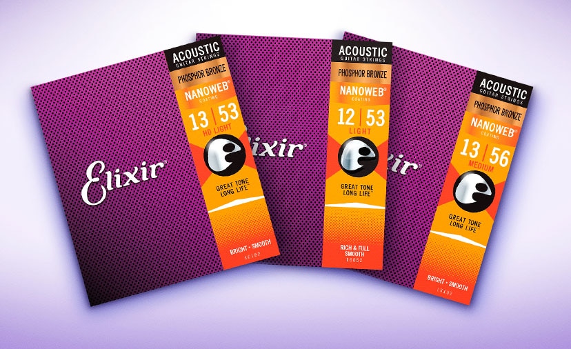 15% Off Elixir Phosphor Bronze. Save on acoustic guitar strings with durable Nanoweb coating. Now thru Oct. 25. Shop Now.