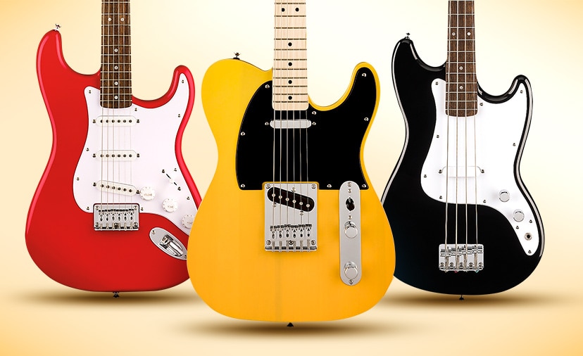 New Squier Sonic Series. Classic styles ideal for students and beginners. Shop now