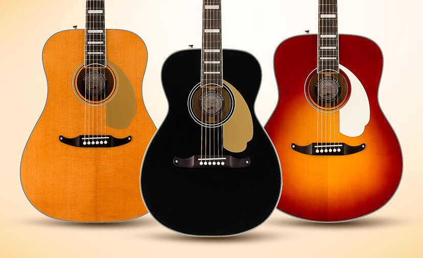 New Fender(r) California Vintage. Have fun, fun, fun with these reissues of classic '60s acoustic-electrics. Shop Now