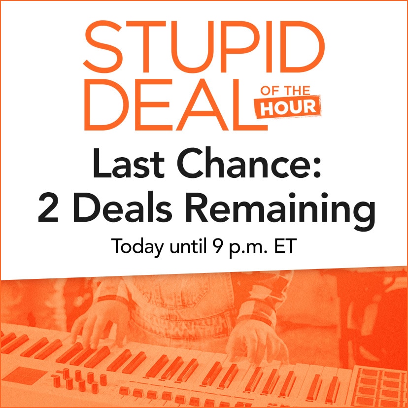 Last Chance: 2 Deals Remaining. Today until 9 p.m. ET. Shop Now or call 877-560-3807