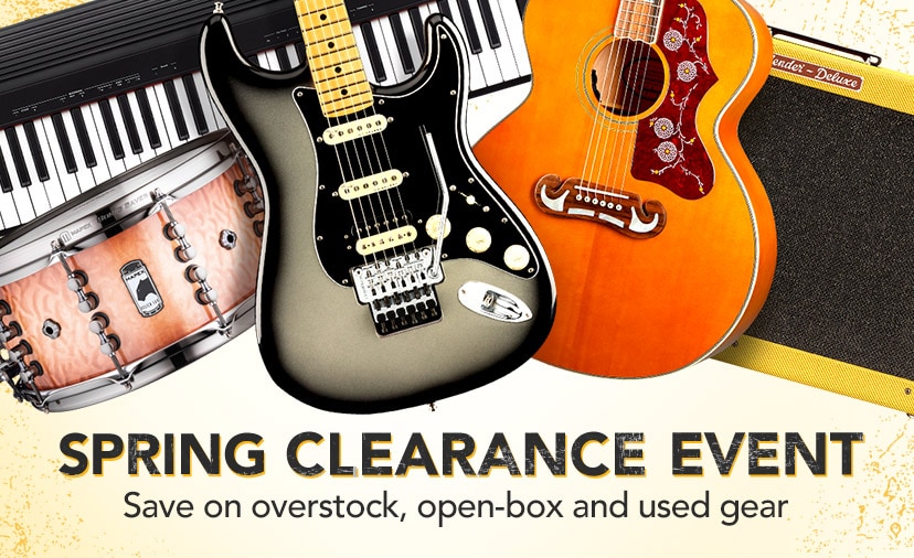 Spring Clearance Event. Deep discounts on overstock and used gear, plus members save extra on open box. Thru April 9. Shop Now