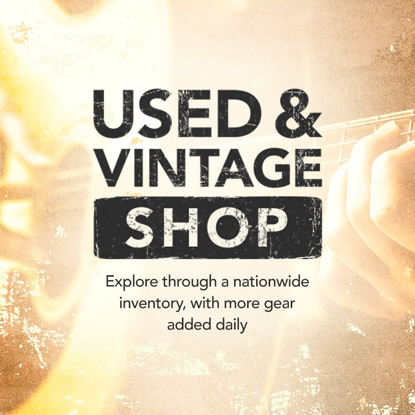 Used &amp; Vintage Shop. Explore through a nationwide inventory, with more gear added daily. Shop Now