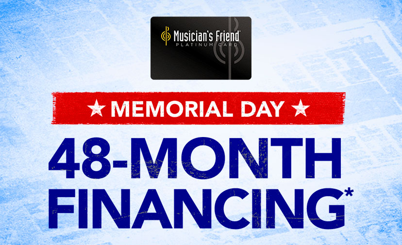Memorial Day 48-month financing* on qualifying brand Platinum Card purchases of $499+, now thru 5/29/24. Plus, 8% back in Rewards**. Details