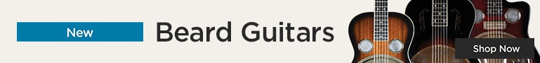 Beard Guitars New at Musician's Friend. The choice of touring pros, these innovative, unique and beautifully crafted specialty guitars are available right now. Explore the collection that includes modern resonators and much more.