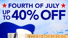 Fourth of July Sale. Up to forty percent off. Plus, members save more on select gear. Thru July seven. Shop now