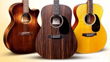 Deals of up to six hundred dollars off, monthly financing and twenty four percent back in points on select guitars. 