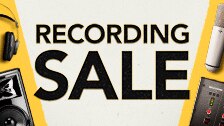 Recording Sale. Upgrade your setup with big savings on headphones, interfaces, monitors and more. Shop Now
