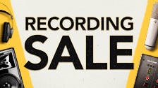 Recording Sale. Upgrade your setup with big savings on headphones, interfaces, monitors and more. Shop Now