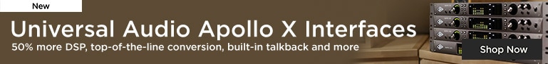 Universal Audio Apollo X Audio Interfaces