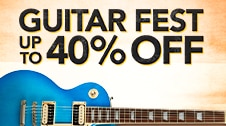 Guitar Fest. Up to forty percent Off. Top-brand savings, special financing and members-only deals. Thru Sept. twenty nine. Shop Now