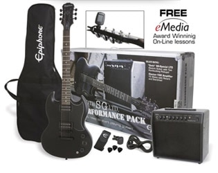 Epiphone SG Electric Guitar Performance Pack