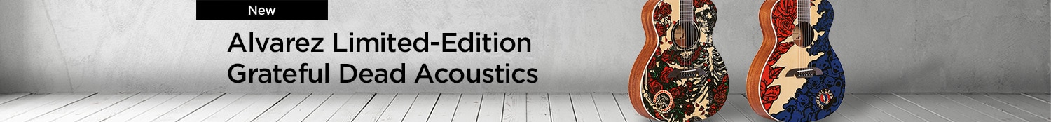 New Alvarez Limited-Edition Grateful Dead Acoustics