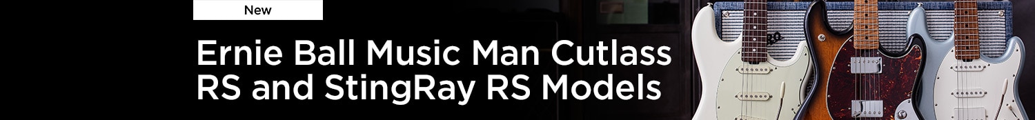 Ernie Ball Music Man - New Cutlass RS and Stingray RS model