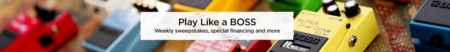 Play Like a Boss. Weekly sweepstakes, special financing and more