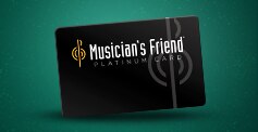 Musicians Friend platinum card