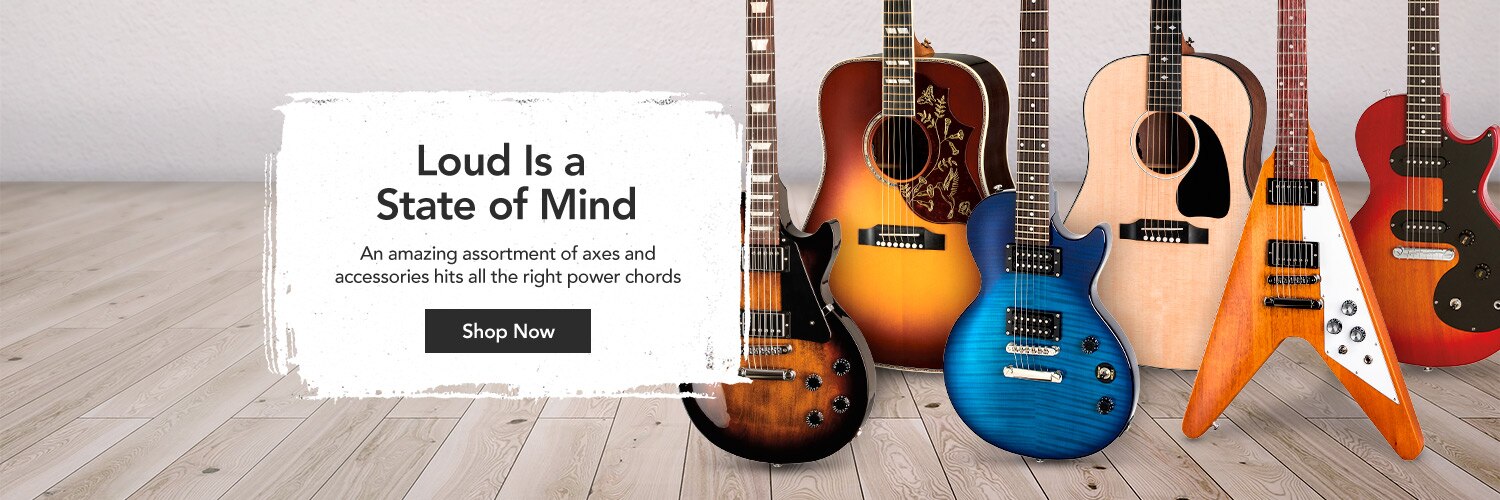 Loud is a State of Mind - An amazing assortment of axes and accessories hits all the right power chords - Shop Now