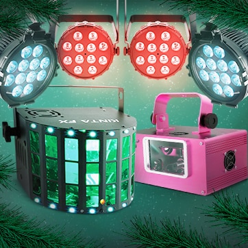 Making Spirits Bright With CHAUVET DJ. Dazzle and delight with party lights and effects for your holiday gatherings. Shop now