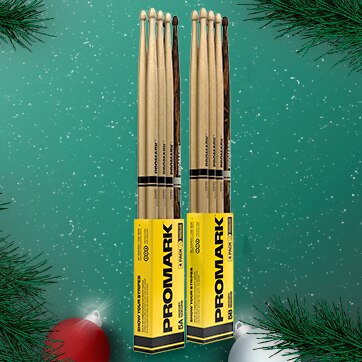 Get ten dollars off ProMark three plus one Packs. Save big on Rebound Hickory three plus one acorn tip stick packs. Shop Now.