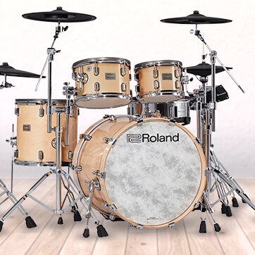 New V-Drums from Roland. Add the premium V.A.D. Seven zero six Y., T.D. Fifty K. Two and T.F. Fifty K. V. Two kits to your arsenal for premium advanced sound. Shop Now.