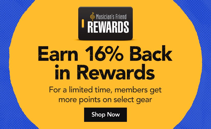Earn Sixteen Percent Back in Rewards. For a limited time, members get more points on select gear. Shop now
