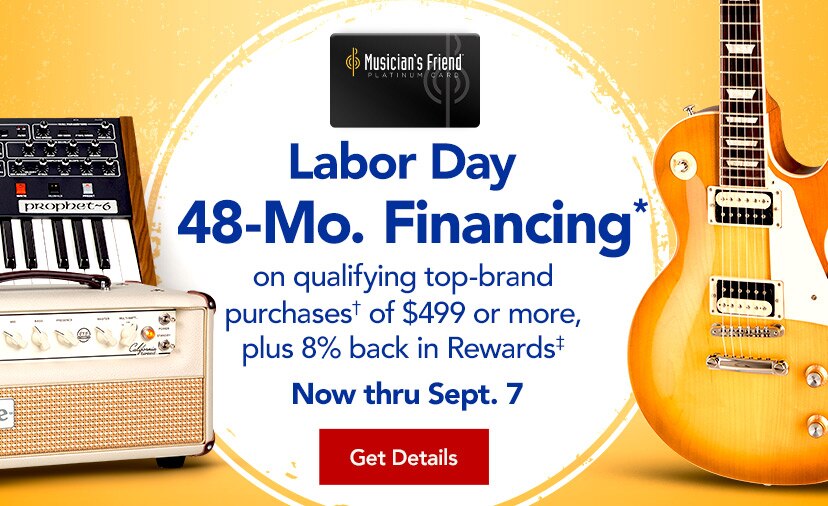 Labor Day 48-Month Financing on qualifying top-brand purchases, plus 8% back in Rewards‡ now thru Sept. 7. Get Details.