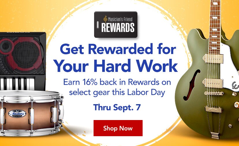 Get Rewarded for Your Hard Work. Earn 16% back in Rewards on select gear this Labor Day Thru Sept. 7. Shop Now
