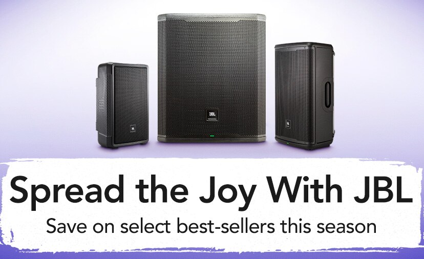 Spread the Joy With jbl Speakers & Subs. Save on select best-sellers this season