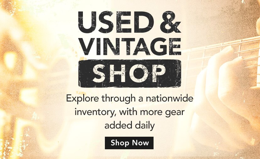 Used & Vintage Shop. Explore through a nationwide inventory, with more gear added daily. Shop Now