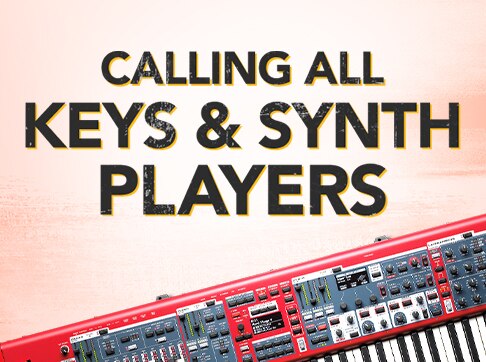 Calling All Keys and Synth Players. Key in to savings of up to twenty percent off, special financing and more. Shop Now