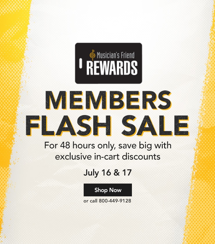 Members Flash Sale. For forty eight hours only, save big with exclusive in-cart discounts. July sixteen and seventeen. Shop Now