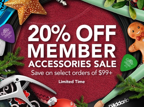 Members Accessory Sale. Get twenty percent off select orders of ninety-nine plus dollars for a limited time. Shop Qualifying Gear