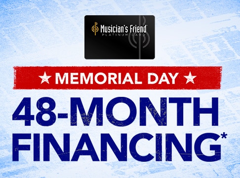 Memorial Day forty eight month financing on qualifying Platinum Card brand purchases.
