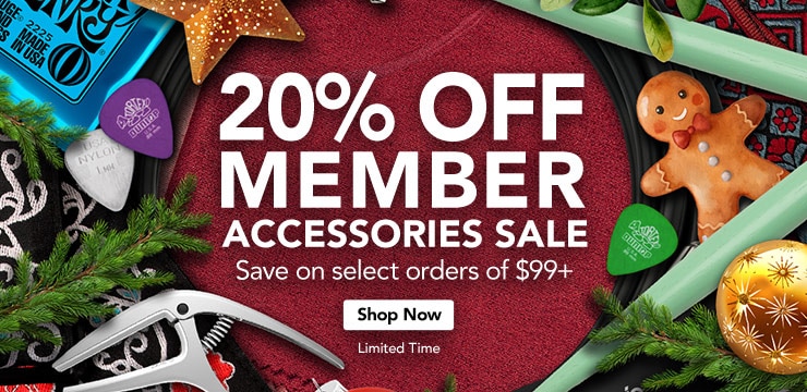 Members Accessory Sale. Get twenty percent off select orders of ninety-nine plus dollars for a limited time. Shop Qualifying Gear