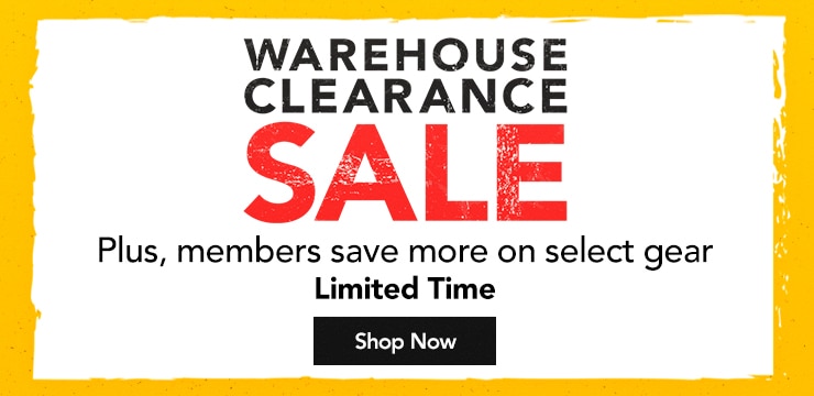 Warehouse Clearance Sale. Plus, members save more on select gear and score an extra ten percent off open box. Limited Time. Shop Now