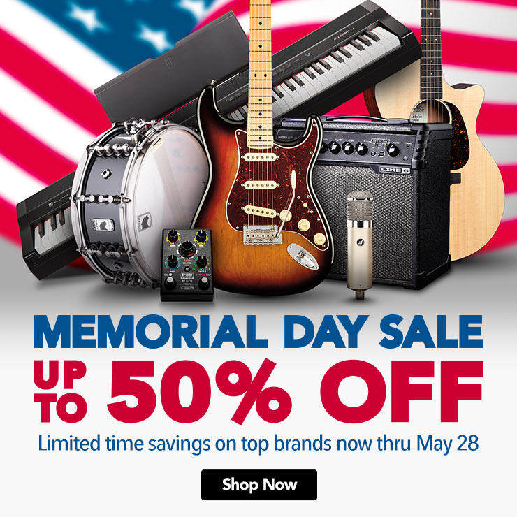 Memorial Day. Up to fifty percent off. Limited time savings on top brands. Thru May twenty eight. Shop Now