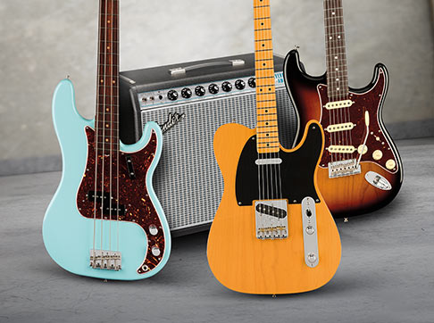 Fender Sale, up to twenty percent off. Special financing and limted time deals on select gear. Shop now.