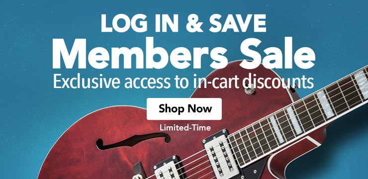 Log in and save, members sale. Exclusive access to in-cart discounts