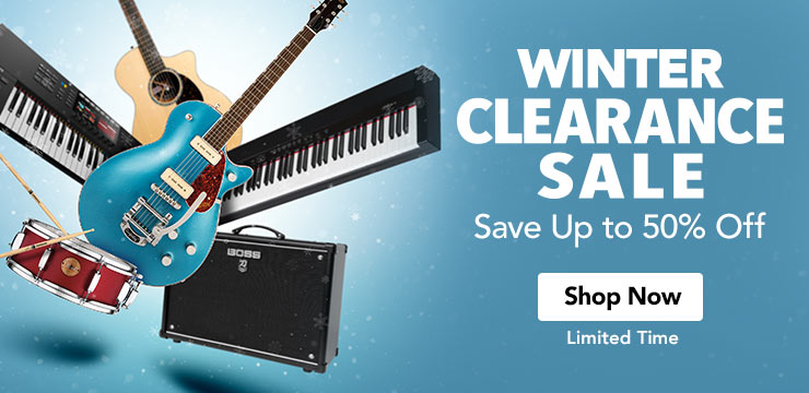 Winter Clearance Sale. Save up to fifty percent off for a limited time. Shop now