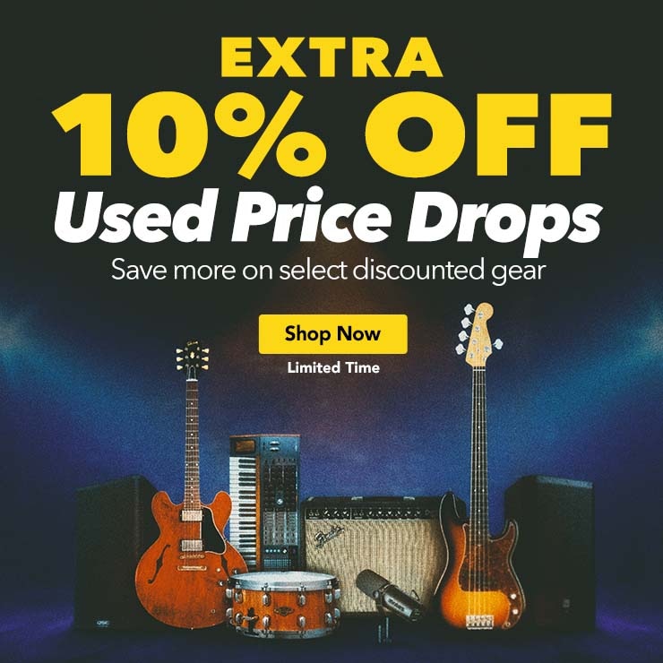 Extra ten percent off used gear price drops. Save more on selected discounted gear. Shop now, limited time
