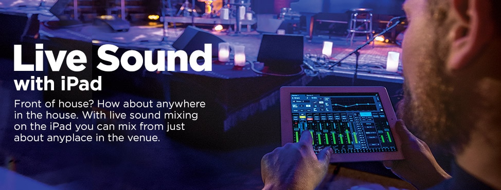 Live Sound with iPad