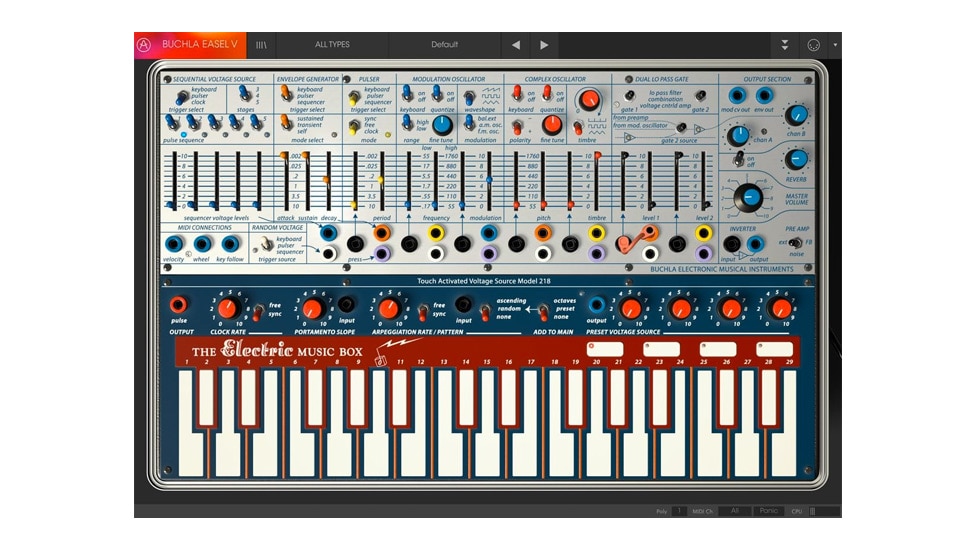 Arturia Buchla Easel V Software Synthesizer
