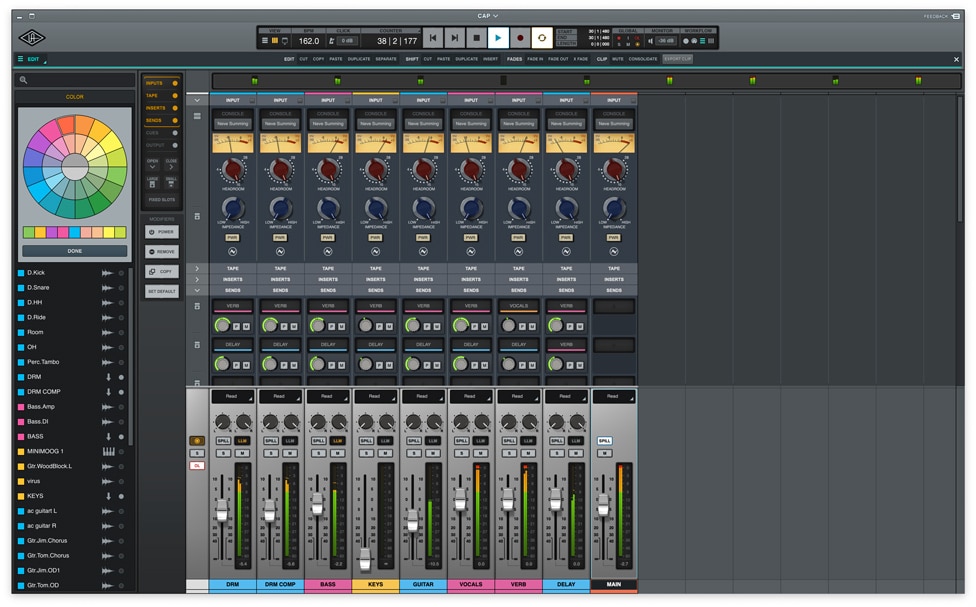 LUNA's integrated Neve 1072 Summing